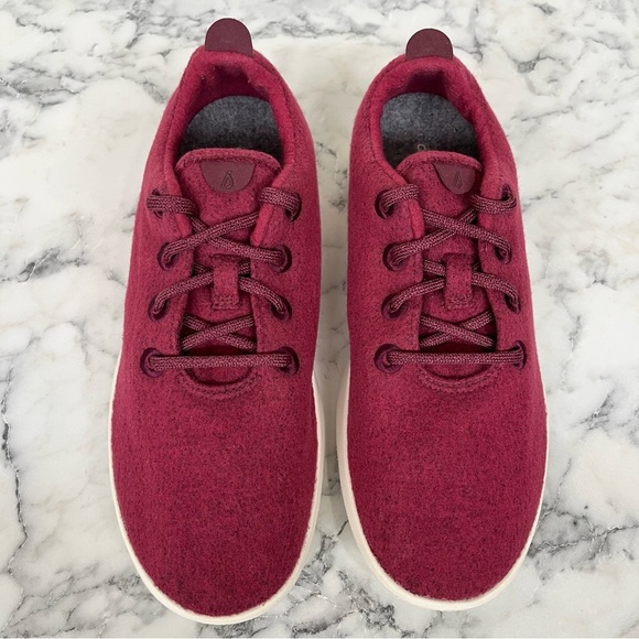 Allbirds Wool Runners Women's Athletic Shoes Sneakers Size 10 Red - Picture 6 of 11